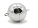 925/-Silber Magnetkugelschließe poliert 20 mm/3600