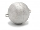 925/-Silber Magnetkugelschließe mattiert 20 mm/3601