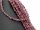 4420/ Turmaline strand - dusky pink, natural cut - 39,5 cm