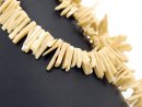 Bamboo coral (Imitation) strand - branches, white /4578