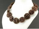 Cordon - Lave, disques 30 mm marron, longueur 41 cm /5156