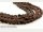 Lava Strang - Scheiben 8x16 mm braun, Länge 39 cm /5157