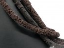 Pierres de lave percées pour bijoux, coussins...