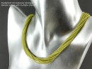 Serpentin Strang - Fass, 2 mm, grün /6028