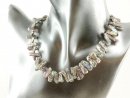 7303/ Biwa pearls strand - bar shaped, light gray, 7x17...