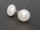 8012/ Earrings - cultured pearls, white 11 mm