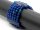 Achat Sechsreihiges Armband facettiert , blau / 8689