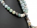 Multicolored amazonite beads