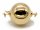 Gold-plated silver jewellery clasp