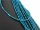 Apatit Strang - Kugeln 4 mm blau, Länge 40 cm /4363