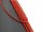 Cordon - Cornaline, boules à facettes 3mm rouge, longueur 38cm /4840