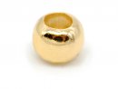 925/-silver - gold-plated sphere, polished, 8 mm /3000
