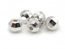 2922/ 925-silver element, faceted 4 mm / 5 pieces