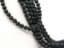 5057/ Lava strand - 10 mm, black - 38,5 cm