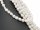 Cordon de perle de culture - baroque 10x15 mm blanc, longueur 36 cm /7027