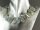 Labradorit Strang - facettierte Oktagone, grau - 39 cm/2228