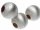 Intercalaire - perle boule en argent 925 brossé, 10 mm /3157