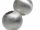 Intercalaire - perle boule en argent 925 brossé, 10 mm /3157