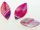5744s/ agate - disc, 25x50 mm - pink