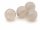 Achat - facettiert, 8 mm, grau - 4 Stk /1852s