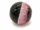 Agate - boule 24 mm, noir rose /5752s