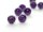 Améthyste - boule à facettes 10 mm violet, 2 pcs /4096s