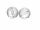 Cristal de roche - boule à facettes 12 mm, 2 pcs /4662s