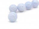 A blue chalcedony ball