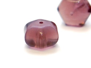 1404s/ fluorite - hexagonal, 8x12 mm, violet