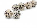 Two Dalmatian Jasper Beads