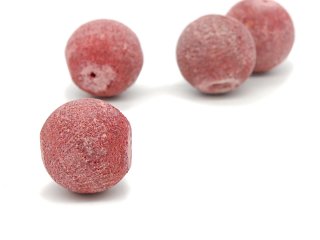 Schaumkoralle - Kugel 22 mm rot /5547s