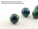 Malachit-Azurit - Kugel 12 mm grün blau,...