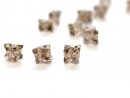 Smoky quartz - nuggets, 6 mm - 3 pcs/pack