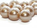 shell pearl - 16 mm, beige /1136s