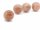 Large Shimmering Moonstone Ball in Salmon Pink