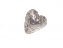 925/-silver element - heart, wrought, 15x18 mm /0812