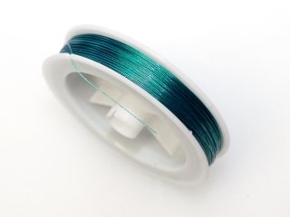 Jewelry wire - turquoise 0,45 mm / 8123