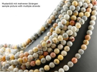 Himmelsaugen Jaspis Strang - 10 mm, multicolor /4688