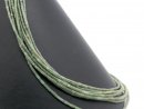 Serpentin Strang - Walzen, 3 mm, grün /6002