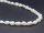Cultured pearl strand - baroque flat, approx 9x12 mm, white /7061