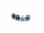 Dumortierit - 6 mm, blue - 4 pcs/pack