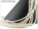 Culture pearl strand - baroque 7x8 mm, white /7305