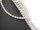 Cordon de perle de culture - baroque 9x11 mm blanc, longueur 40 cm /7305