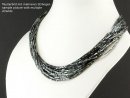 Cordon - Hématite, cube, 1,5mm, anthracite /4793